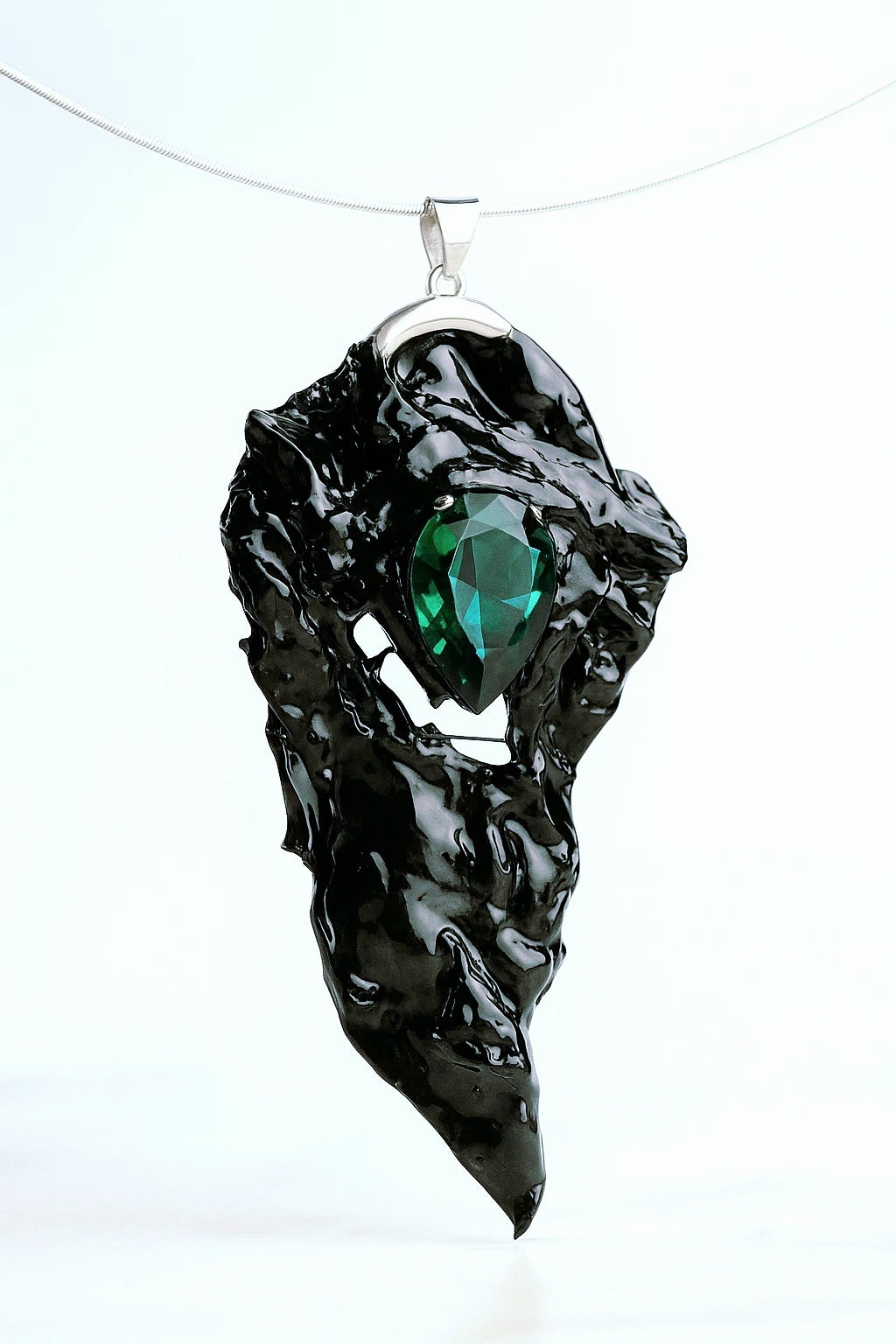 Futuristic Sustainable Statement Necklace WICKED