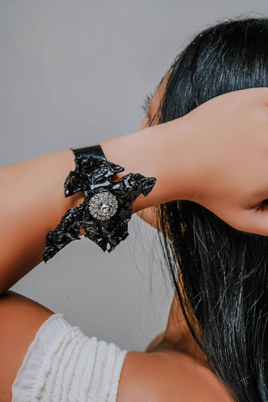 Sustainable Statement Bracelet "Brielle"